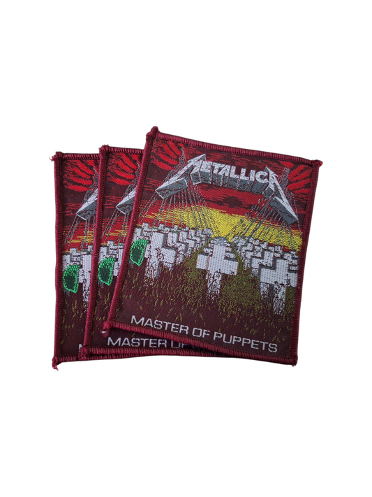 Metallica master of puppets red