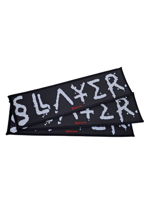 Slayer logo strip