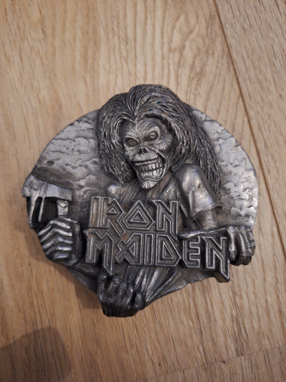 Iron Maiden belt buckle