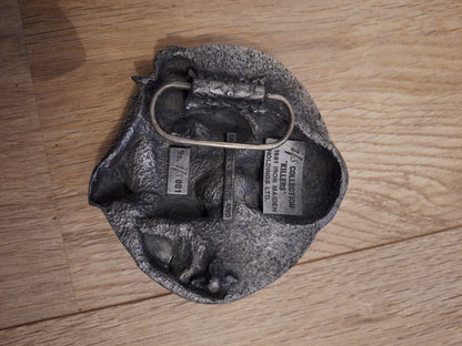 Iron Maiden belt buckle