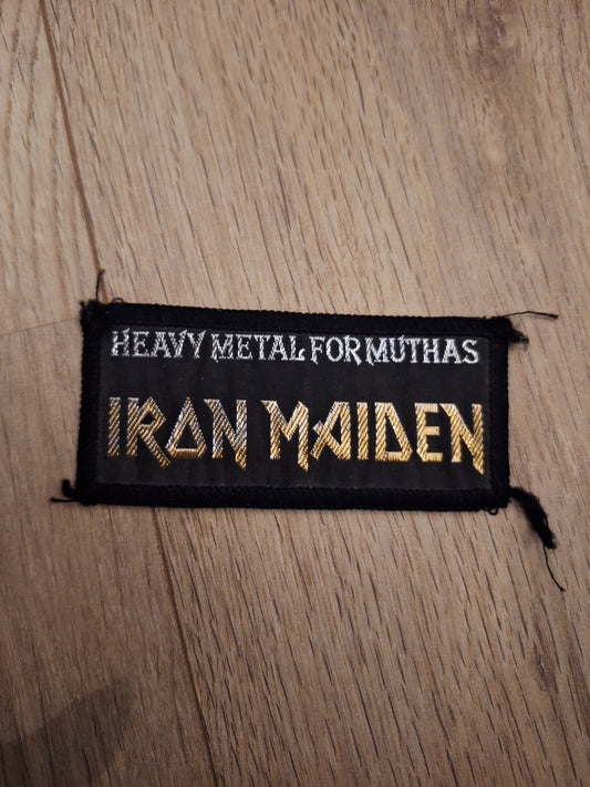 Iron Maiden heavy metal for muthas