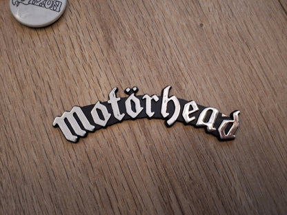 Motorhead plastic badge