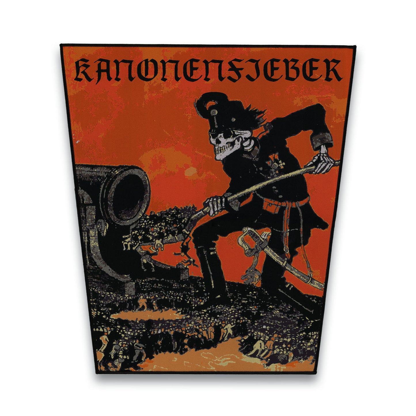 Kanonenfieber Menschenmühle backpatch