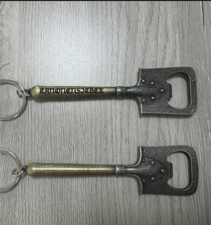 Kanonenfieber - shovel keychain