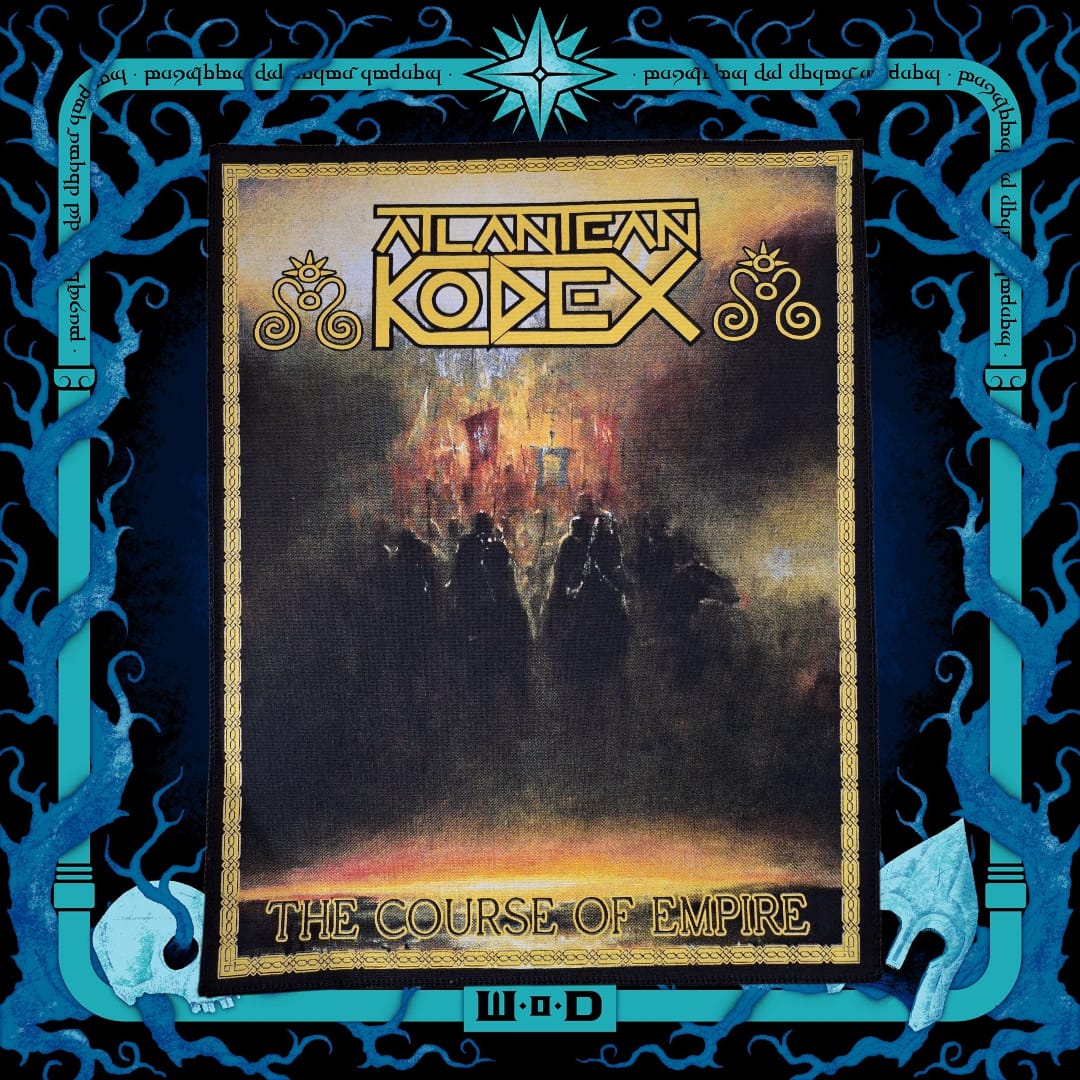 Atlantean Kodex - The Course of Empire backpatch
