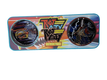 Riot city 3-piece pin set